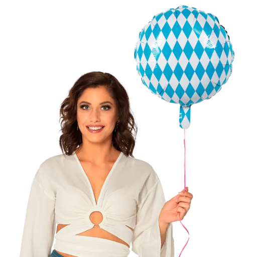 [BOL54287] Ballon en aluminium Bavière double face (45 cm)