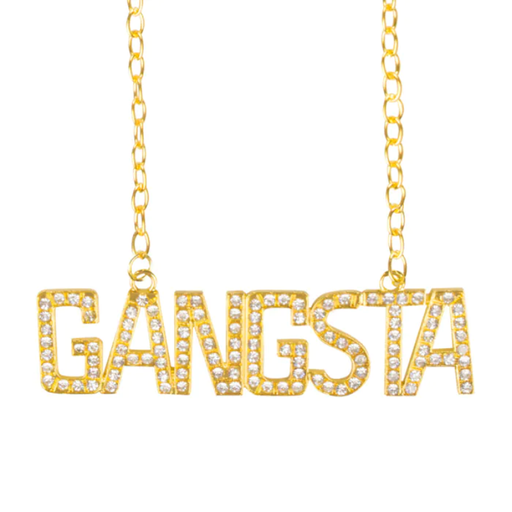 [BOL64335]  Collier "Gangsta" doré