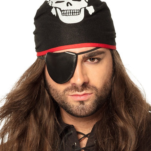 [BOL74195] Bandana Pirate avec cache-oeil