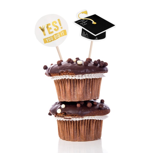 [BOL90630] Cake toppers "Graduation"