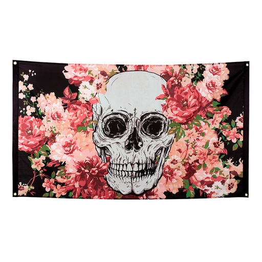 [BOL97072] Drapeau Day of the Dead 90 x 150 cm