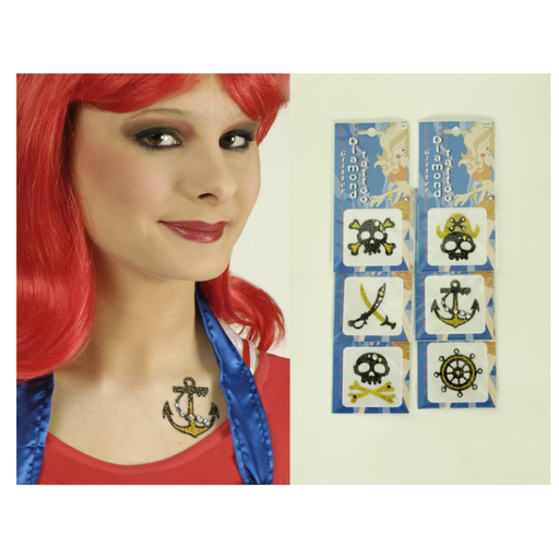 [CHA88208807] Tatouages Pirate