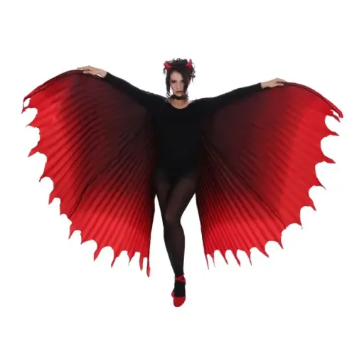 [CHAH4225] cape ailes Diablesse de luxe
