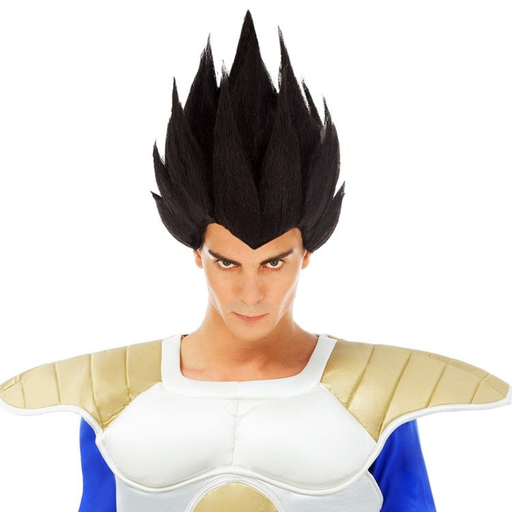 [CHAC4417] Perruque Vegeta pour homme - Dragon Ball Z©
