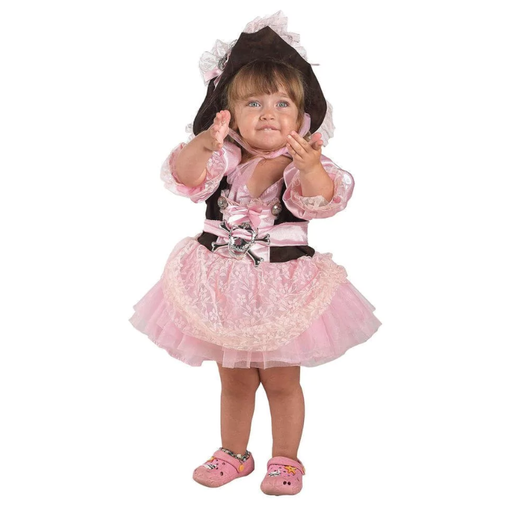 [CLO05312] Déguisement de pirate pour fille - 12 mois