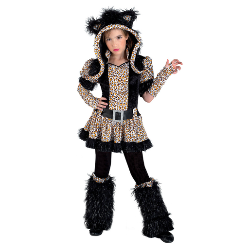 [CLO18406] Déguisement de léopard pour fille