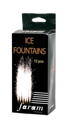 [FAR57011] Fontaine des glaces 12 cm, paquet de 12