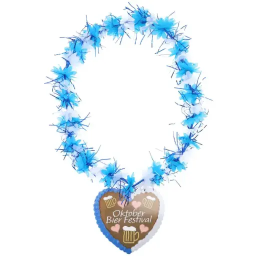 [FOL20556] collier hawaien de Luxe octoberfest
