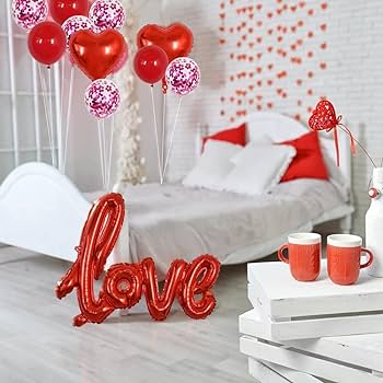 [FOL29295] Ballon "Love" rouge 70 cm