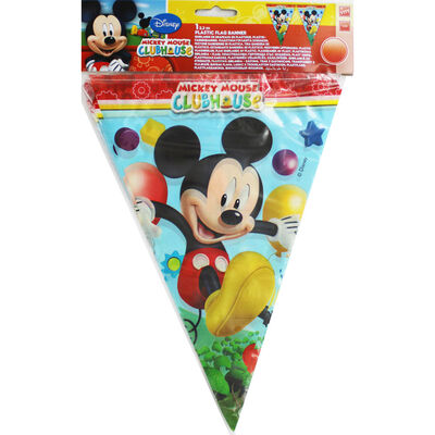 [FOL81515P] Guirlande à fanions Mickey Mouse© - 3m