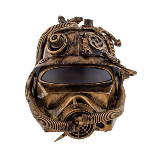[FUN52358] Casque Steampunk bronze 