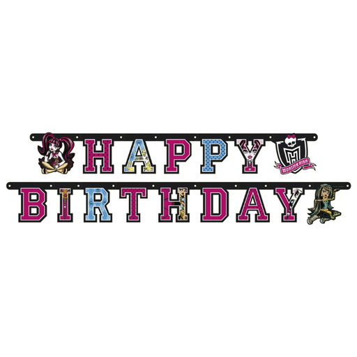 Monster High - thème anniversaire enfant - Partyshop Luxembourg