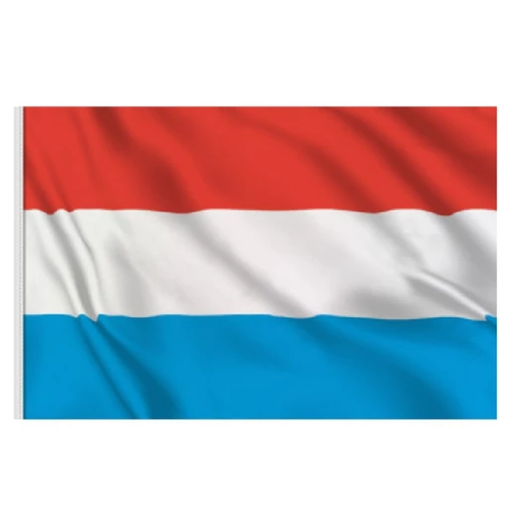 [JAC359-0140401] Drapeau 90*150 cm ligné - Luxembourg