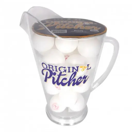 [ORIPITCHER] Pichet à bière avec balles de Beer Pong