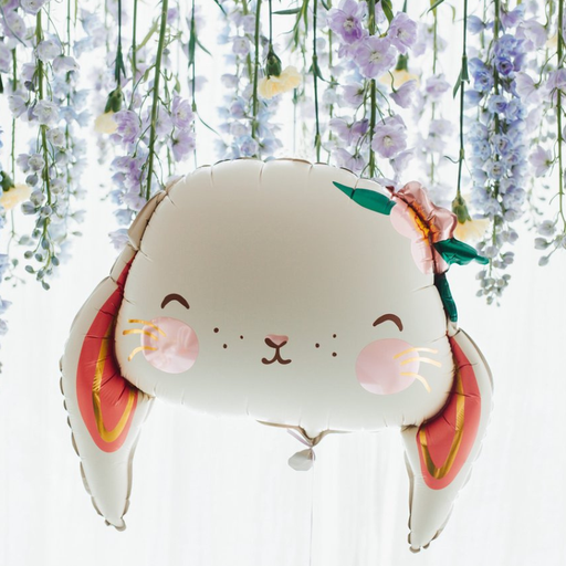 [PARFB123] Ballon tête de Lapin 65 x 55 cm