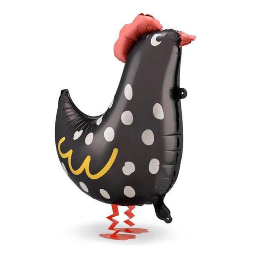 [PARFB188] Walking balloon Coq noir 45x42 cm