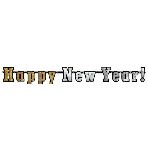 [PARGRL14] Guirlande Holographique "Happy New Year!” - 142 cm
