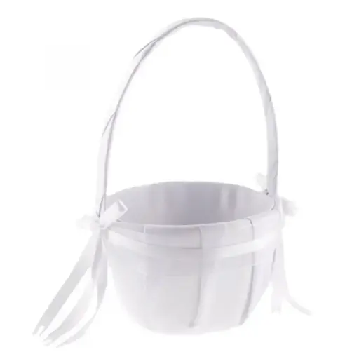 [PARKOS1] Panier pour pétales de rose, blanc