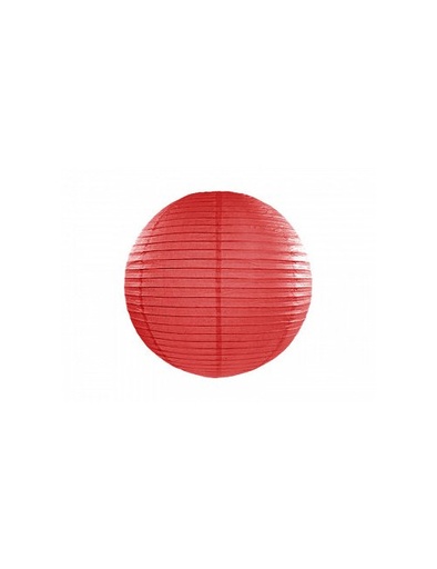 [PARLAP35-007] Boule Chinoise Papier Rouge 35 cm
