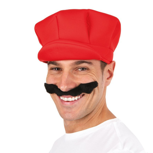 [PCL22862] Casquette de plombier - rouge - adulte
