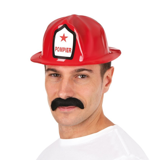 [PCL60100] Casque de pompier rouge