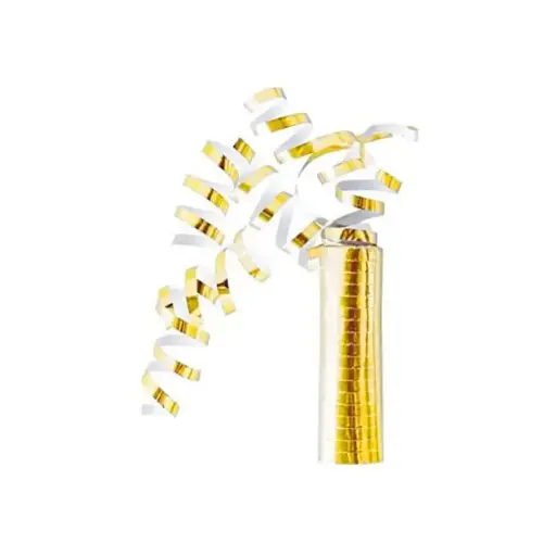 [PCL63181] Rouleaux de serpentins or