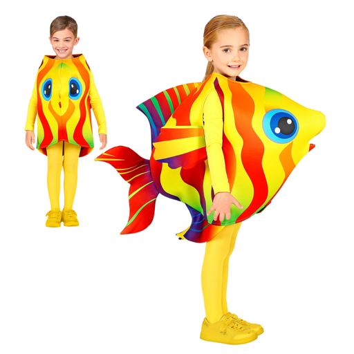 [WID00045] Costume enfant Poisson Tropical / 4 - 7 ans