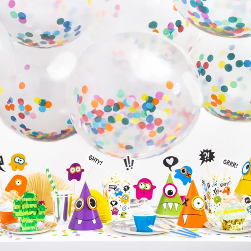 [PARBK36-1-000] Ballon Latex confettis 1 m