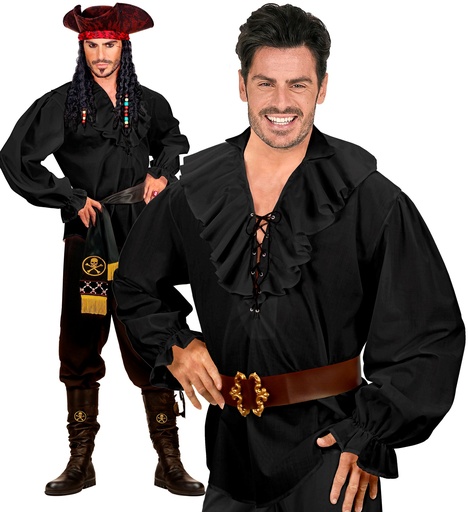 Chemise Pirate noire