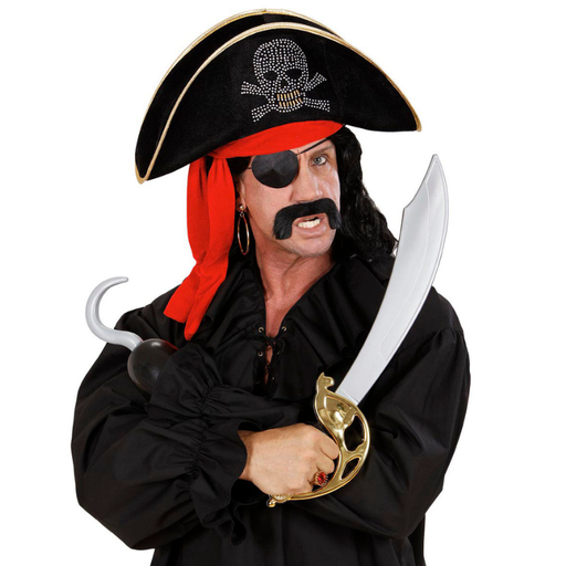 [WID2594K] Chapeau de Pirate tête de mort