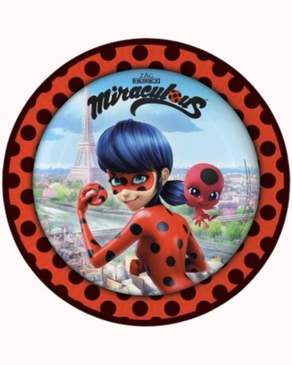 [AMS9902873] Assiettes Miraculous Ladybug™