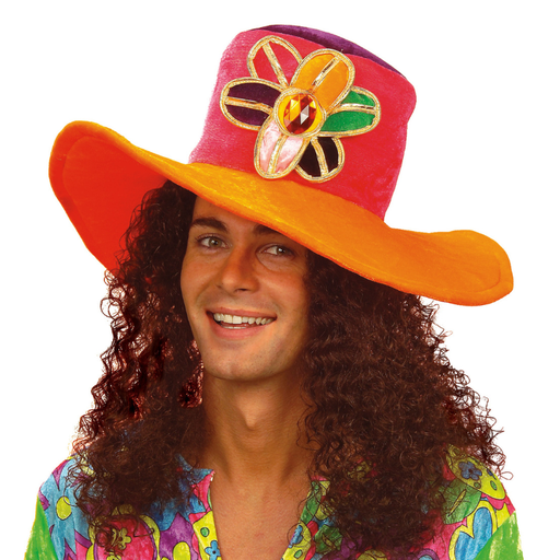 [WID8520H] Chapeau hippie en velours