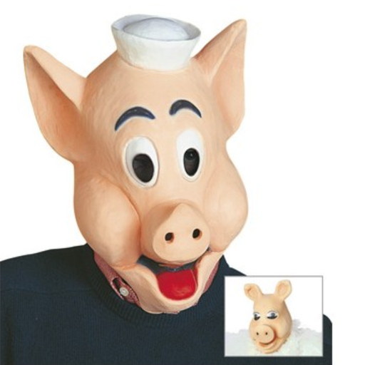 [WID5320P] Masque Mr. ou Mme cochon