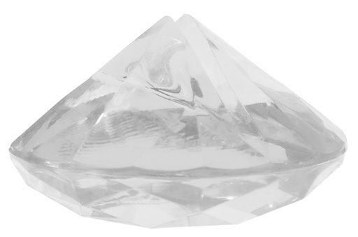 [SAN4127/TRANSP] MARQUE PLACE DIAMANT TRANSPARENT, 4pcs