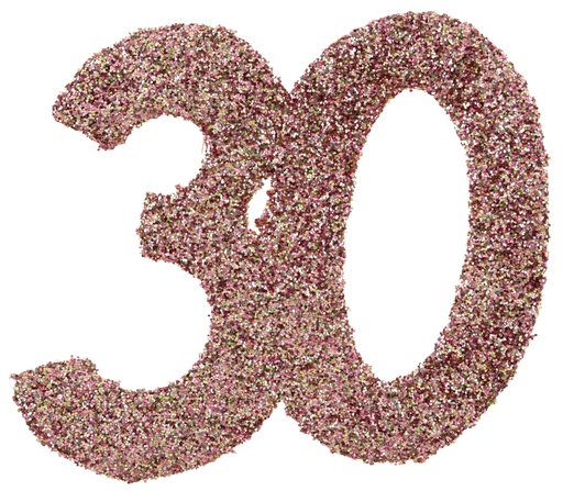 [SAN7306/30] Confettis 30 ans paillettes rose gold