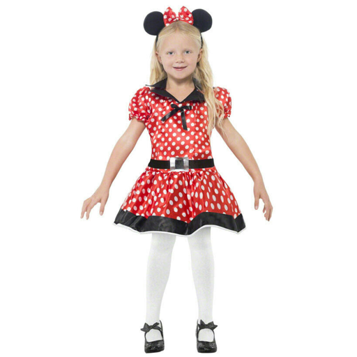 [SMI26858L] Déguisement de Minnie pour fille 