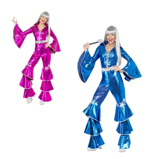 Déguisement femme dancing dream chanteuse des années 70