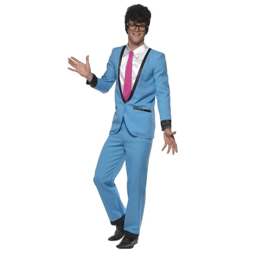 [SMI39963/XL] Déguisement Teddy Boy bleu pour homme