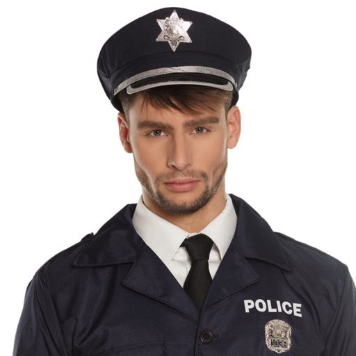 [BOL97049] Casquette de Policier bleu