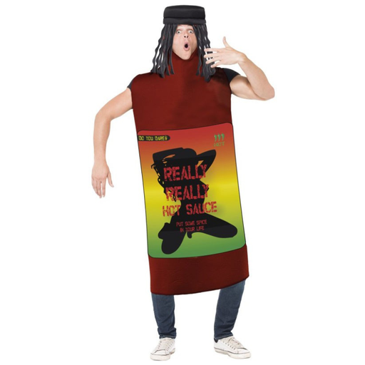 [SMI43983] Déguisement de bouteille de sauce piquante pour adulte - Humour
