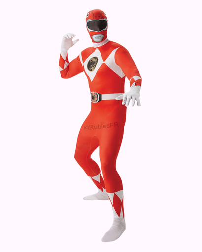 [RUB810945] Déguisement adulte Power Rangers Rouge