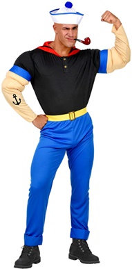 Déguisement de Super Marin (Popeye) pour homme 