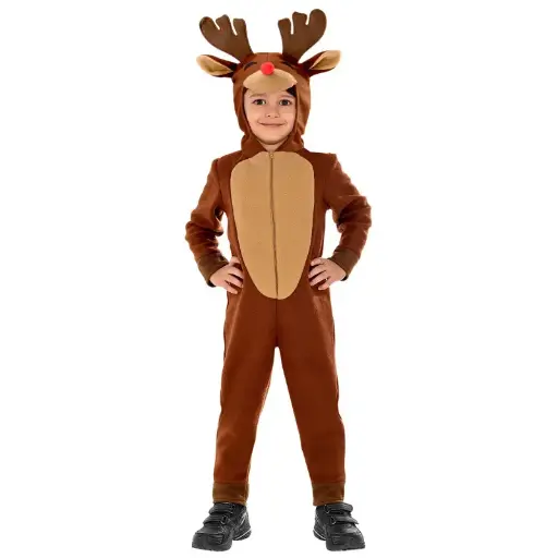 Combinaison à capuche Renne 104 cm / 2-3 ans