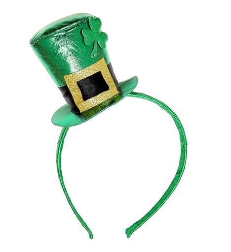 [WID07057] Serre-tête chapeau de lutin Saint-Patrick
