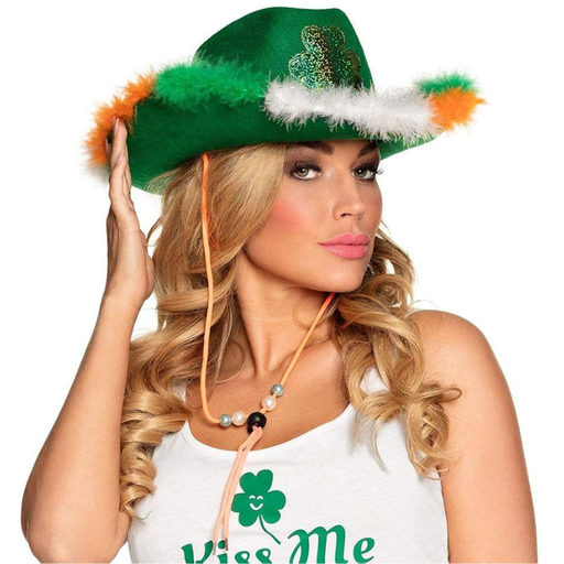 [BOL44912] Chapeau de cowboy St Patrick