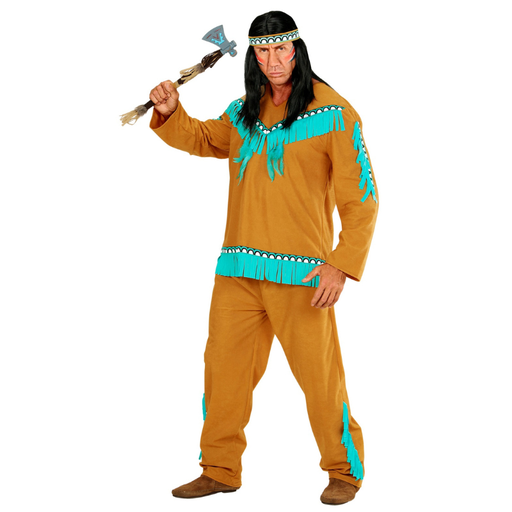 Indien (Tunique, Pantalon et Bandeau) Taille L