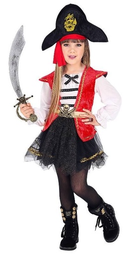 Déguisement Capitaine Pirate pour fille