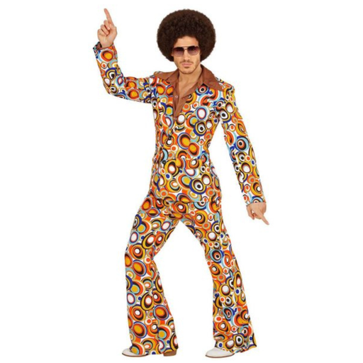 Costume Homme Années 70 Bubbles Taille M