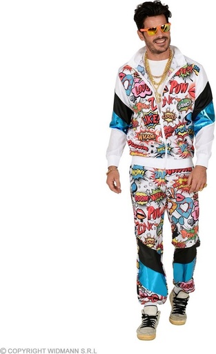 Déguisement adulte Jogging Pop Art - XXL
