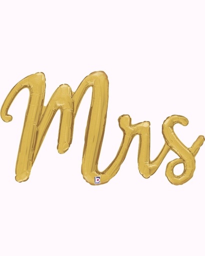 [PARPMS35793] Ballon Mrs or 99 cm